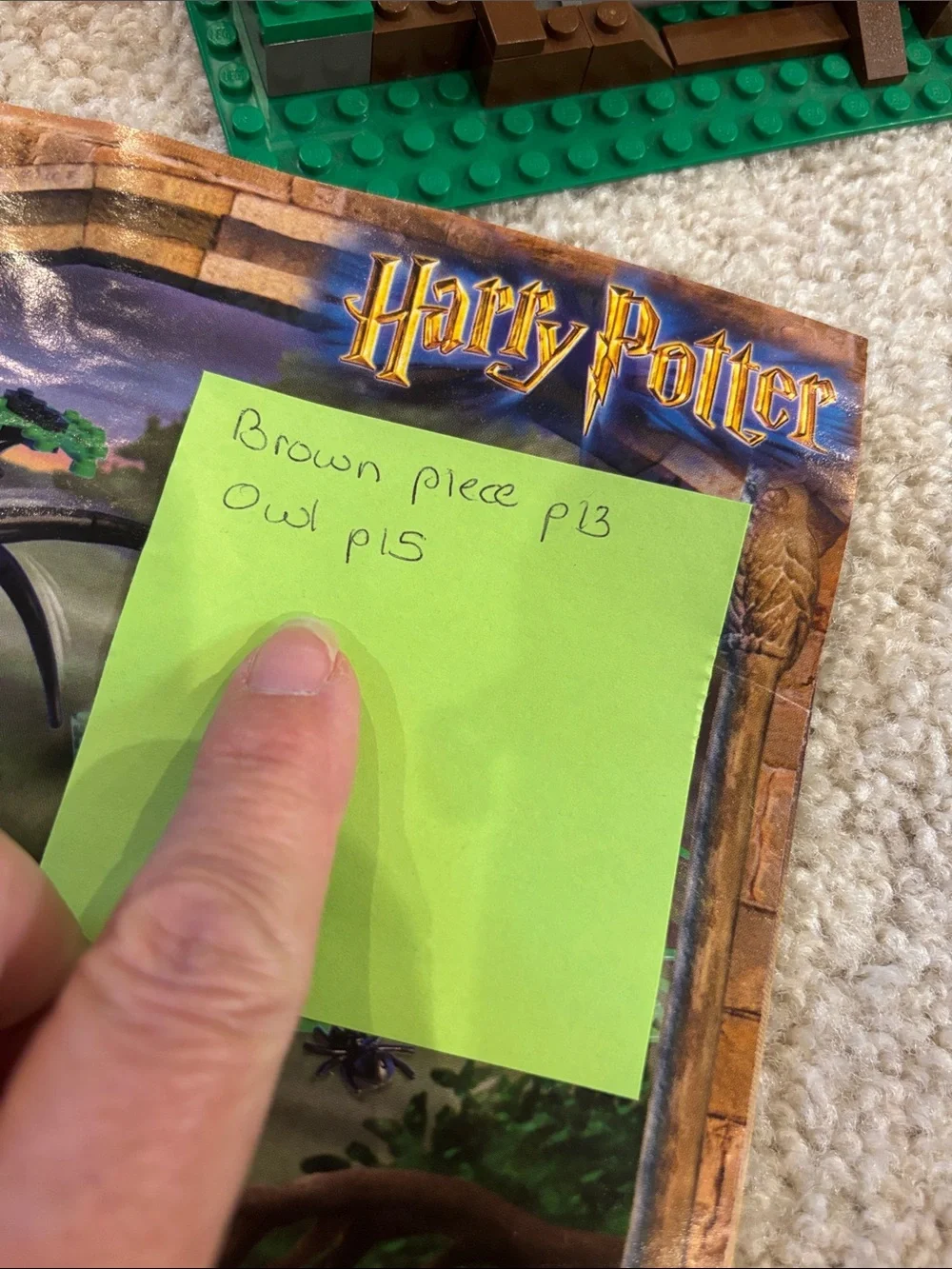 Lego Harry Potter Black Spider Aragon In The Dark Forest